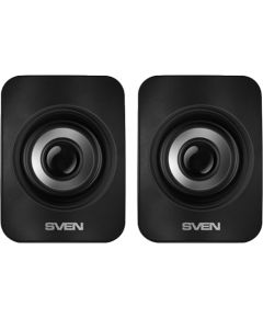 SVEN 130 USB-powered (2x3W); Volume control on the back Aудио-видео