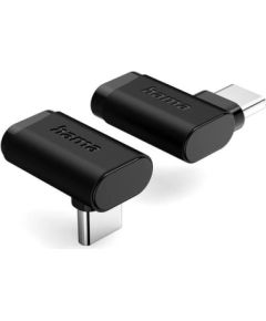 Hama 90°C USB-C Angled Adapter, black - Adapter Aдаптеры