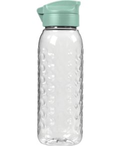 Curver Pudele Dots Bottle 0,45L caurspīdīga/zaļa Pudeles
