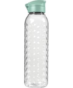 Curver Pudele Dots Bottle 0,75L caurspīdīga/zaļa Pudeles