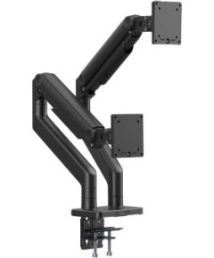 Digitus Desk Mount Height, tilt, rotation, depth, pivot Dual Monitor Mount 2x 45 " Maximum weight (capacity) 2x 20 kg Black Крепления для телевизоров