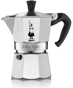Bialetti Moka Express Moka pot 0.23 L Aluminium Чайники (со свистком)