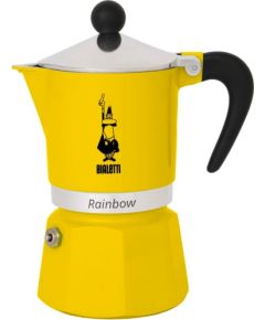 Coffee maker BIALETTI RAINBOW 6TZ 300 ml Yellow Чайники (со свистком)