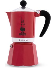 Coffee maker BIALETTI RAINBOW 1TZ 60 ml Red Чайники (со свистком)