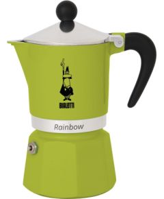 Bialetti Rainbow 0.27 L Aluminium, Thermoplastic Чайники (со свистком)
