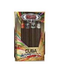 America Cuba Cuba Black Gift Set EDT 35 ml, Cuba Grey EDT 35 ml, Cuba Green EDT 35 ml, Cuba Brown EDT 35 ml 140ml Dāvanu komplekti