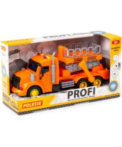 Polesie Машина PROFI автомобиль с подъёмником инерционный (со светом и звуком)  30 cm PL89779 Машины и аксессуары