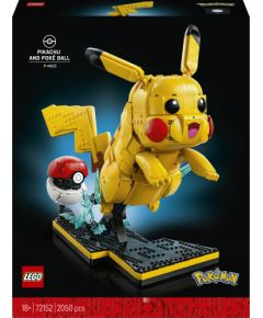 LEGO Pokemon Pikachu i Pokéball (72152) Новости - Детские товары