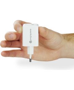 Charger 1 x USB Quick Charge 4.0, 1 x USB-C 45W white Зарядные устройства