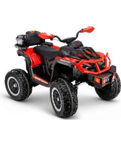 Lean Cars XW-08 4x4 45W Battery-Operated Quad Bike Red Jaunumi, Bērnu preces