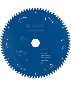 Griešanas disks alumīnijam Bosch E expert; 254x30x2,4/1,8 mm; Z78 Zāģripas