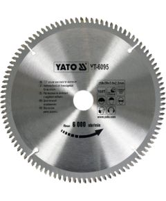 Griešanas disks alumīnijam Yato YT-6095; 250 mm Zāģripas