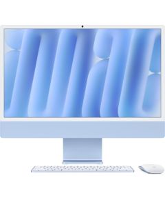 Apple iMac 24 Retina 4.5K Apple M4 8C CPU 8C GPU 16GB 256GB Blue INT All In One Datori (AIO)