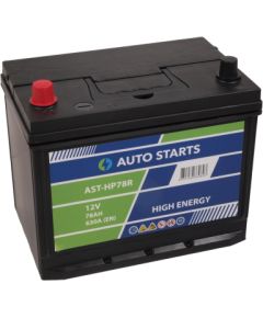 AUTO STARTS HIGH POWER JIS 12V 78Ah, 630A (EN)  260x173x225 1/1 EAN4751039330823 Akumulatori