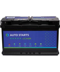 AUTO STARTS HIGH ENERGY AGM 12V 80Ah, 800A (EN) 315x175x190 0/1 EAN4751039330274 Akumulatori