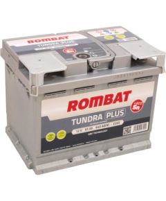 Rombat TUNDRA PLUS 12V 65Ah 640A(EN) L2 242x175x190 0/1 EAN5946602007922 Akumulatori