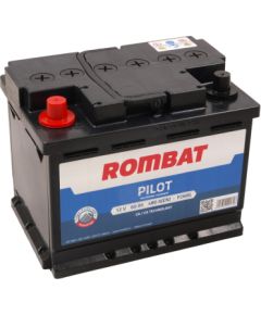 Rombat Pilot 12V 60Ah, 480A(EN) L2 242x175x190 1/1 ar kreiso + EAN5946602001746 Akumulatori