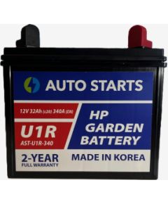 AUTO STARTS HP GARDEN BATTERY U1R 12V 32Ah (c20) 340A (EN) 197x130x158/185 0/1, EAN4751039330922 Akumulatori