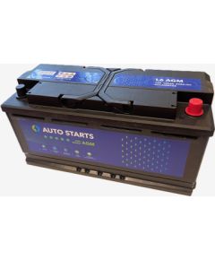 AUTO STARTS HIGH ENERGY AGM 12V 105Ah, 950A (EN) 394x175x190 0/1, EAN4751039330939 Akumulatori