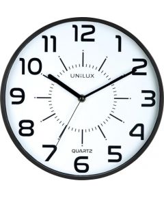 Sienas pulkstenis UNILUX POP, diametrs 28cm, balts