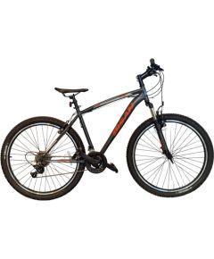 Kalnu velosipēds Bisan LEON V Matt Grey/Orange (Rata izmērs: 27.5 Rāmja izmērs: 19) Горные велосипеды (MTB)