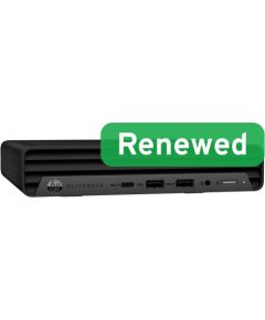 HP Grade A EliteDesk 800 G6 i5-10500 16GB 256GB SSD Intel UHD Graphics 630 W11 Pro HP Renewed Kомпьютеры после ремонта