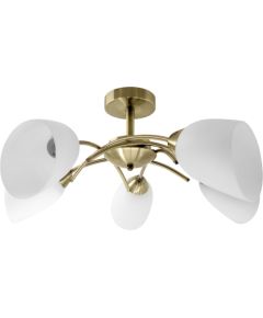 Classic ceiling chandelier pendant lamp Activejet NIKITA Patina 5xE27 for living room Modernās lampas
