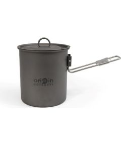 Titāna katliņš Origin Outdoors Camping Pot Titanium Katli un pannas