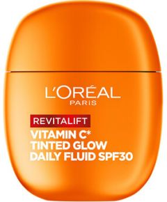 L'oreal Paris Tinted Glow Daily Fluid SPF 30 - Tónovací denní fluid 40ml Dekoratīvā kosmētika