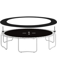 Springos 10FT melns atsperes pārsegs Batuti un aksesuāri