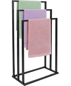 Dvieļu turētājs Springos HG0019 melns Aksesuāri vannas istabām