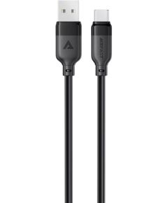 USB cable Acefast C16-04 USB-A to USB-C 1.2m black Data USB kabeļi