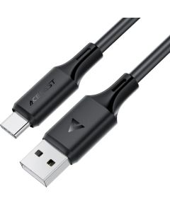 USB кабель Acefast C17-04 USB-A to USB-C 1.2m черный Дата USB-кабели