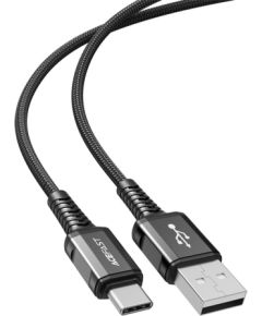 USB кабель Acefast C1-04 USB-A to USB-C 1.2m черный Дата USB-кабели