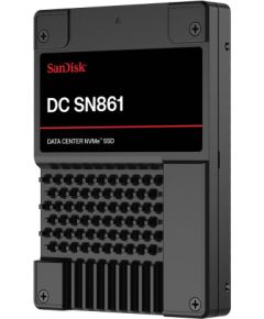 SSD SANDISK DC SN861 1920 GB PCI Express 5.0 NVMe Yes Write speed 3600 MB/s Read speed 13700 MB/s U.2 MTBF 2500000 h WUS6BA119PSP9X30TS2525 Жесткие диски (SSD)