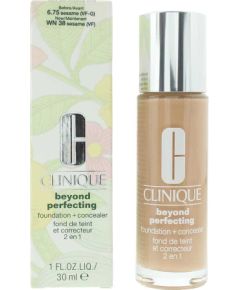 Clinique, Beyond Perfecting, Full Coverage, Liquid Foundation & Concealer 2-In-1, 38, Sesame, 30 ml Kосметические средства