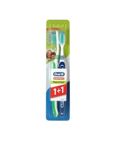 Oral-b 1-2-3 Fresh Medium Toothbrush 1ml Zobu pastas un mutes dobuma skalojamie līdzekļi