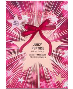 Makeup Revolution Juicy Peptide Lip Mask Set - Dárková sada Smaržas - NESAKĀRTOTS