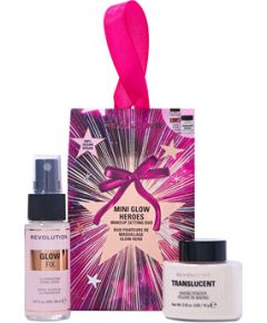 Makeup Revolution Mini Glow Hero`s Make-up Setting Duo - Dárková sada Smaržas - NESAKĀRTOTS