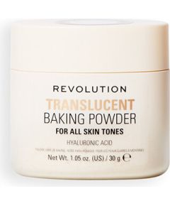 Makeup Revolution Loose Baking Powder - Fixační pudr 30 g Translucent Smaržas - NESAKĀRTOTS