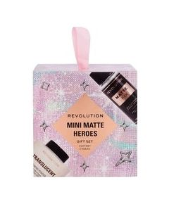 Makeup Revolution Mini Matte Heroes Set - Dárková sada 30ml Smaržas - NESAKĀRTOTS
