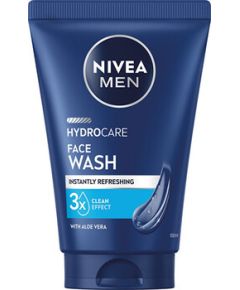 Nivea Men Hydrocare Face Wash - Čisticí gel 150ml Ķermeņa kosmētika