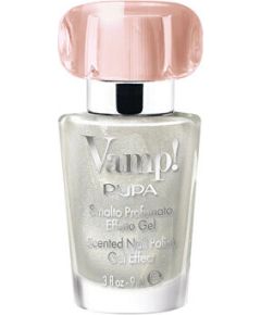 Pupa VAMP! Scented Nail Polish Gel Effect - Lak na nehty 9 ml 220 Manifesto Red Nagu lakas