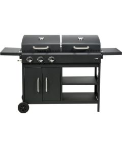Lund 99649 Grill ogrodowy gazowo-węglowy 8.4 kW 38 cm x 47.5 cm Jaunumi -Dārzam