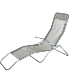 4Living Składane leżaki Siesta, szare Guļamkrēsli un sauļošanās krēsli