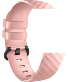 Devia watch strap Deluxe Sport Fitbit Charge 3/4 L, pink Jaunumi - Viedierices