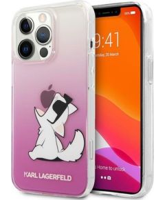 Karl Lagerfeld KLHCP14XCFNRCPI Aizmugurējais Apvalks Priekš Apple iPhone 14 Pro Max Neoriģinālie Maciņi