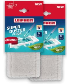 Leifheit Maināmās lupatas 2 gab. Superduster Floor M 33cm Telpu uzkopšana