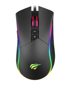Mysz gamingowa Havit MS1001S V2 (czarno-szara) Peles, ievadierīces
