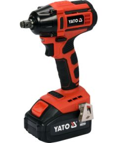 Triecienatslēga Yato YT-82802; 18 V; 1x3,0 Ah akum. Trieciena uzgriežņu pistoles ar akumulatoru